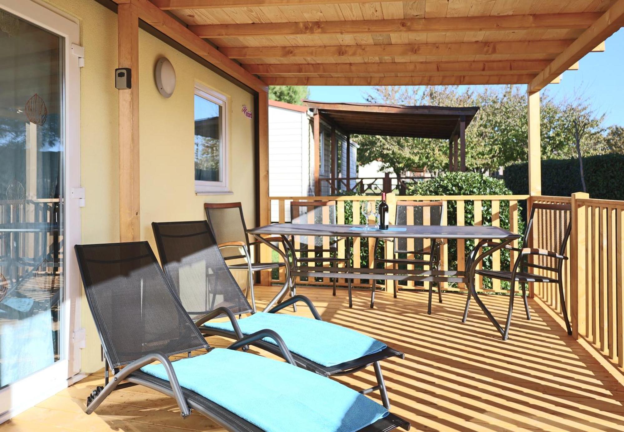 Panorama Mobile Homes In Camping Park Umag Exterior foto